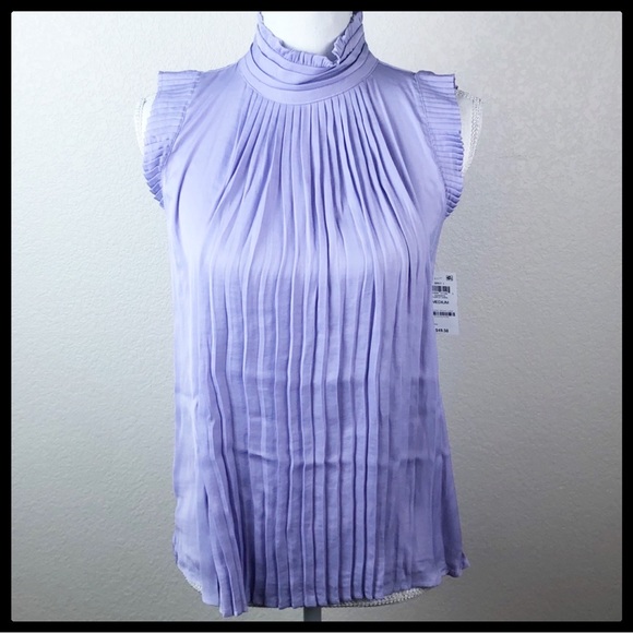 INC International Concepts Tops - INC Pleated Knit Sleeveless Top